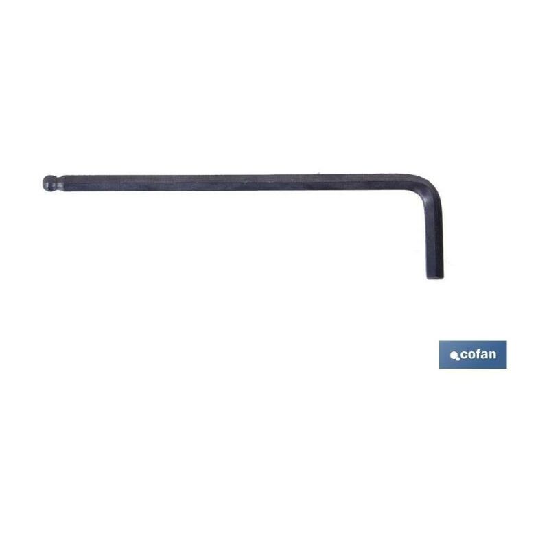 

Cofan - PLIMPO llave hexag. bola serie larga m-8 caja 5 unid.