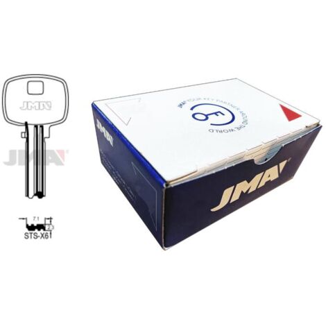 llaves jma prom. 30 llaves+5 gratis seguridad laton mod  sts-x6 (caja 30 unidades)