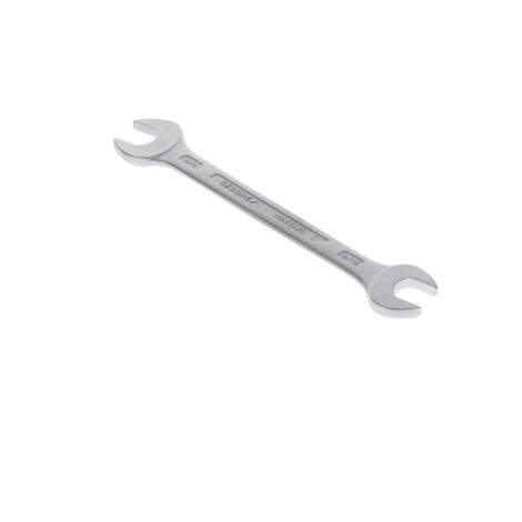 Llaves planas dobles en pulgadas americanas, lado e/planos : 9/16 x 5/8 pulgadas, Largo 190 mm