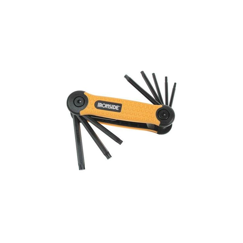 

Llaves torx (8 piezas) de 9 a 40 mm, formato navaja, bi materia