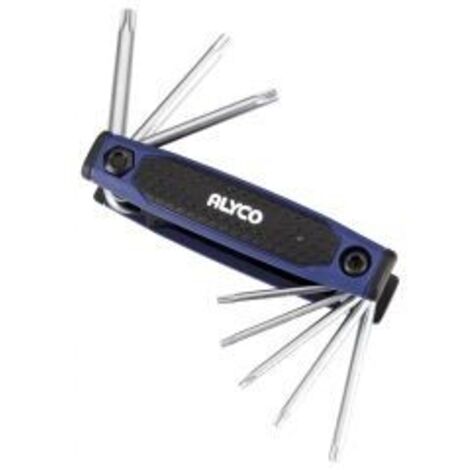 Llaves Torx ALYCO INV T9-T40 Pack 8