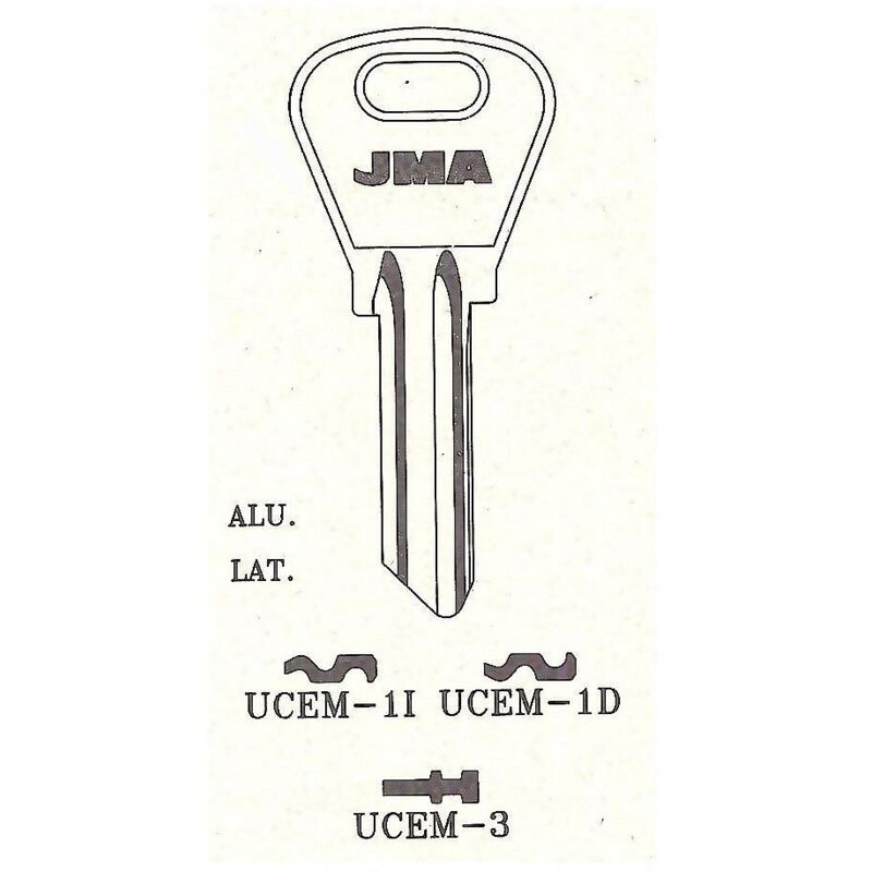 

llaves jma tipo b mod ucem-1d (caja 50 unidades) - Mibricotienda
