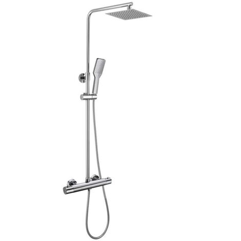 LLAVISAN L124184 QUAD CROMO Columna Ducha termostática Tacto Frío - ref: L124184