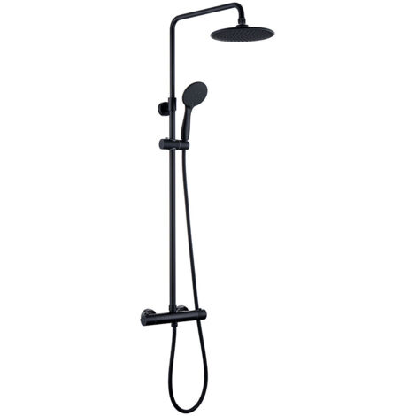 LLAVISAN L129114 Columna Termostática Redonda Black Plus 100-150 Cm - ref: L129114