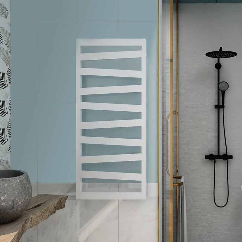 Llavisan - L305834 insignia Toallero Secatoallas Blanco Mate 1200X500 - ref: L305834