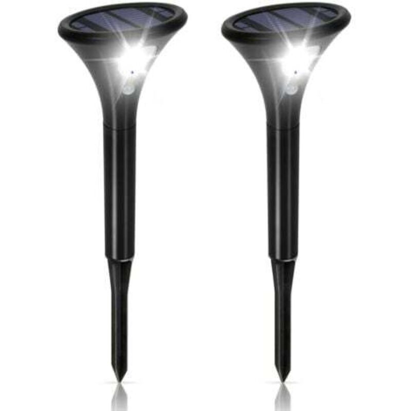Pack de 2 Lampes LED Solaire avec détecteur de mouvement