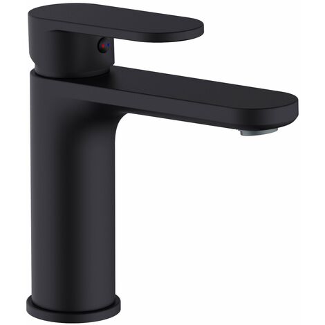 BATHME HB-GR4001B INFINITY B16 Grifo Lavabo Negro Mate