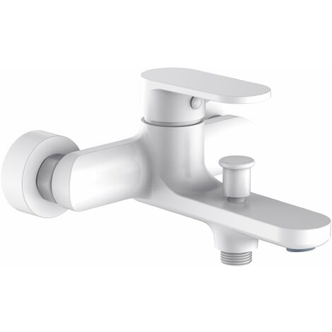 LLUVIBATH AU40421 AURA Conjunto Bañera Blanco Mate