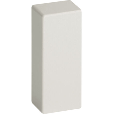 LM 50x20 W Terminale per minicanali TMC/TMU, Bianco