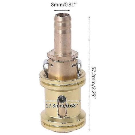 LM 6/8mm Car Tire Valve Clip Pump Nozzle Clamp Solid Brass Quick Connect The Inflation Connector Air Ch RHI