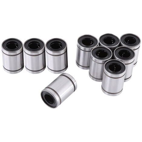 LM12UU 12-mm-Linearbuchse, 10 Stück für 12-mm-Linearachsen, 3D-Drucker und CNC-Maschinen