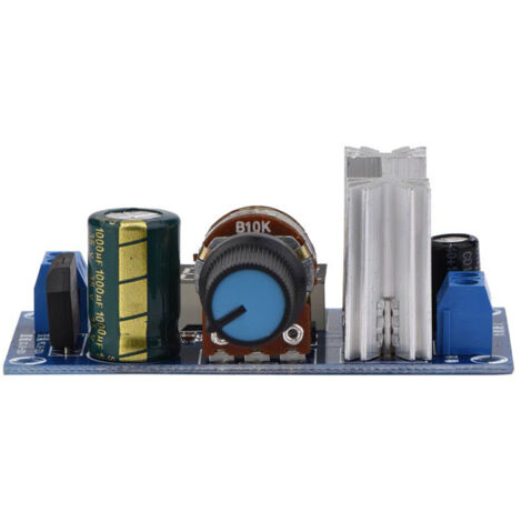 LM317-Spannungsreglerplatine mit digitaler Spannungsanzeige