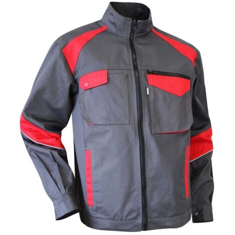 LMA COLZA Giacca grigio / rosso S.3XL - 204721 S.7