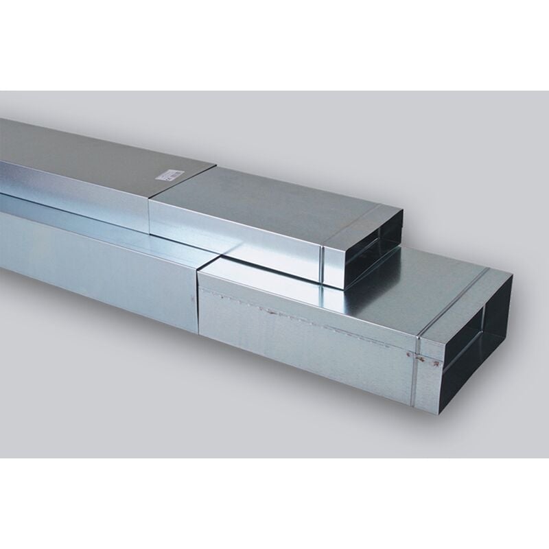 Darco - lément droit 150 x 50 mm 'Flachkanal' télescopique 100-200 cm