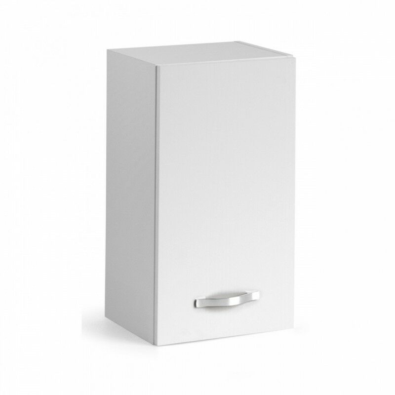 Lément mural de cuisine modulable en frêne blanc Cm 30x32xH 72 1 porte