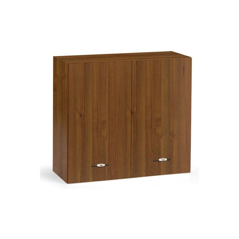 Élément mural pour cuisine Noyer antique Cm 80x32xh 72 avec 2 portes