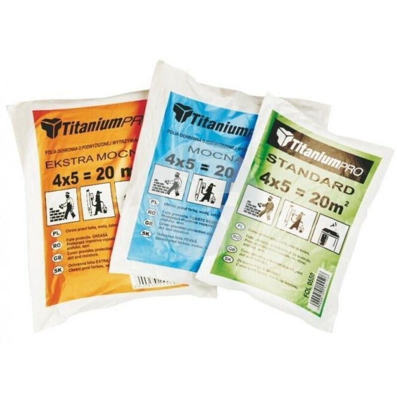 L谩mina de pintura 33 um 5x4 m TitaniumPRO