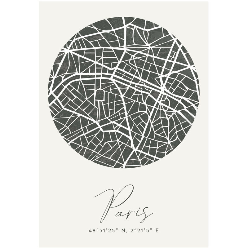 

Lámina Decorativa (50x70 cm) Estede París - Sklum