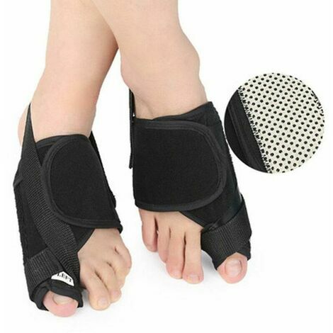 LMLY Séparateur d'orteils, correcteur de valgus du pouce, chaussettes de pédicure correctrices orthopédiques pour ajusteur d'os de pied L