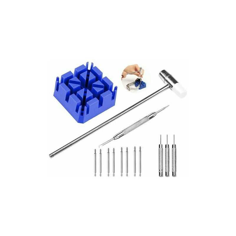 Lmly watch repair kits and tools with screwdriver for link removal, bracelet pin adjustment, watch band watch repair kit for watchmaker