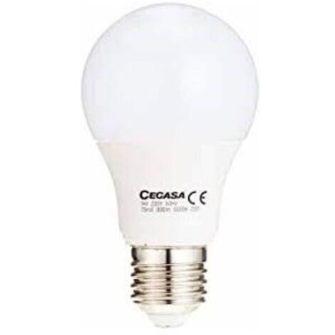 LMP CEGASA LED STD 6W E27 520 6500K  CAJA - CEGASA