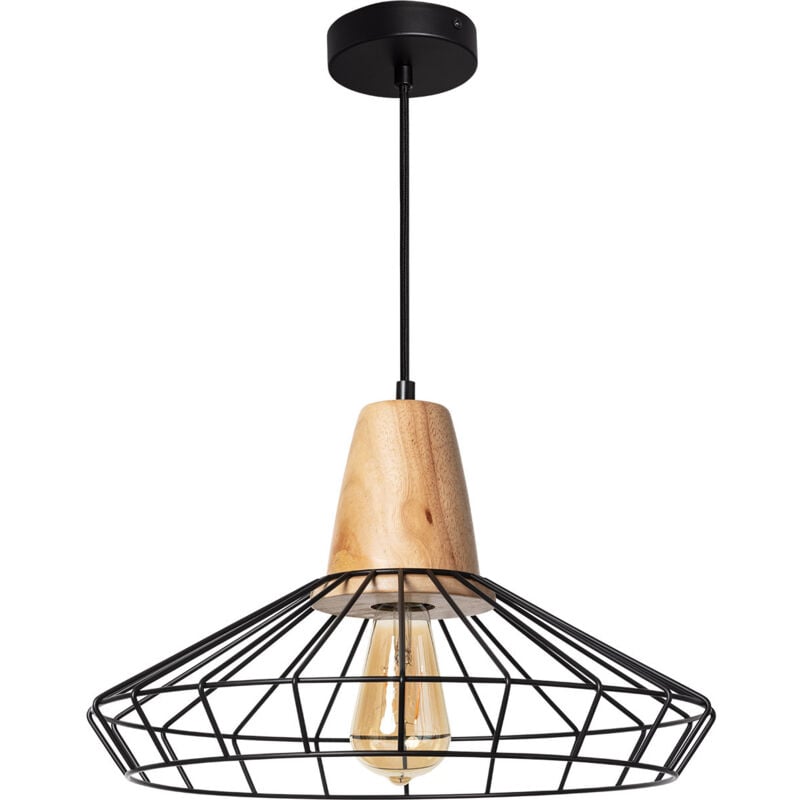 Suspension Métal Keler Noir