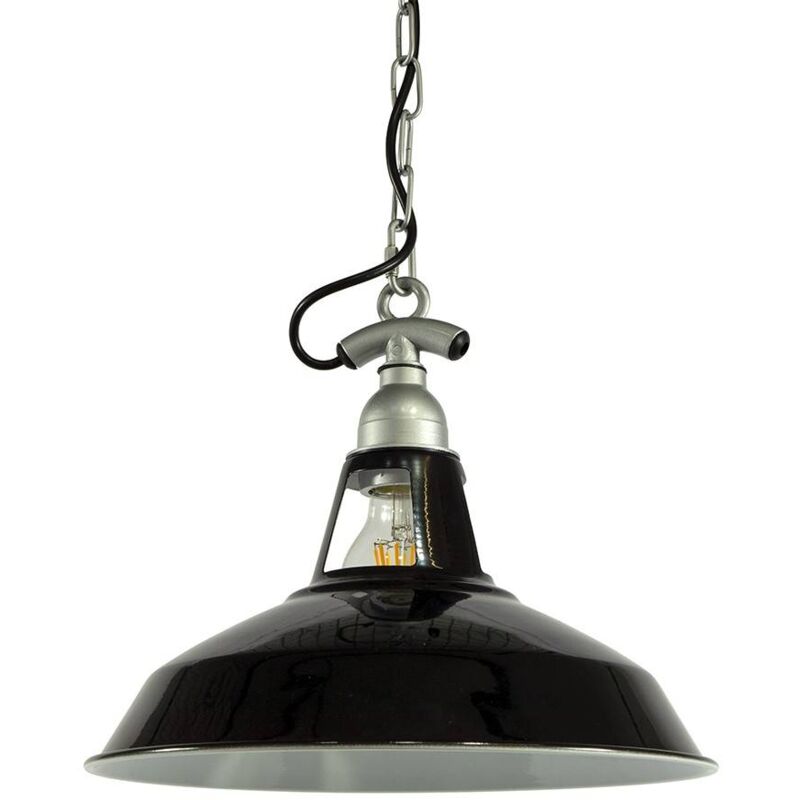 Barcelona Led - Lámpara Estilo Industrial Colgante 'fisherman' - Negro