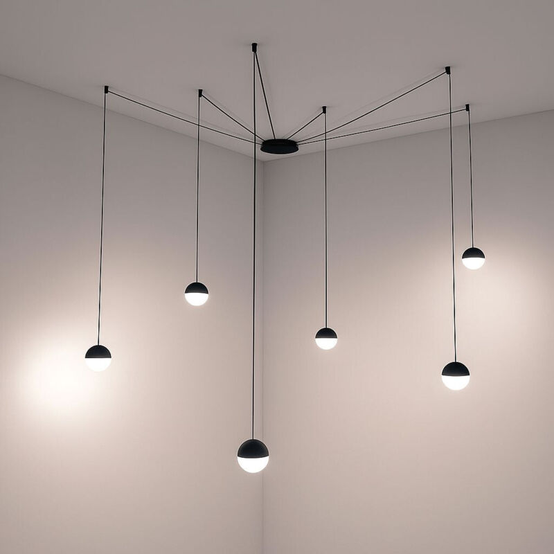 

Lámpara colgante LED de diseño 'ÓRBITA' 6x8W (36W)