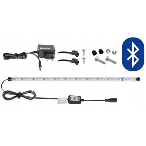 L谩mpara de acuario LED RGB de 50cm y Bluetooth