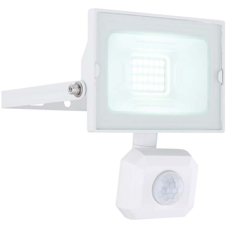 

Lámpara de foco de jardín al aire libre LED sensor de luz 1-3m ALU iluminación blanca