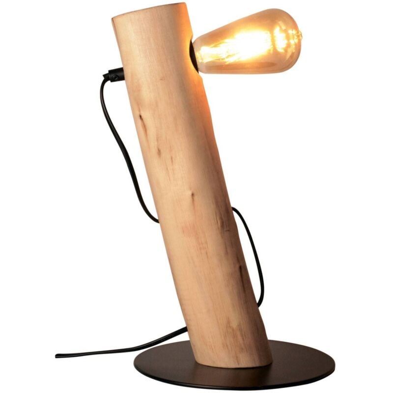 

Lámpara de mesa de madera E27