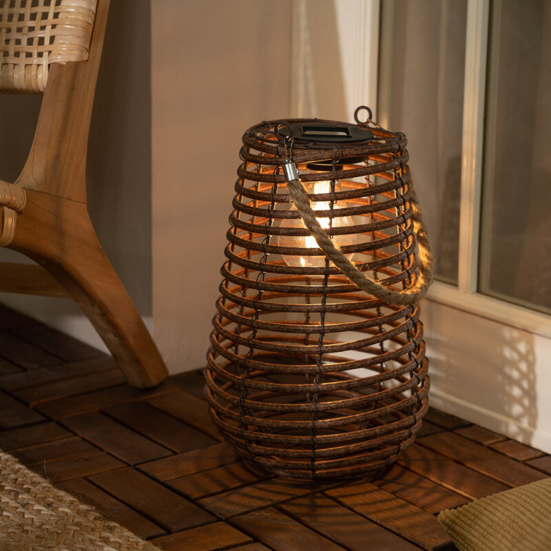 

Lámpara de Mesa LED Solar Raikot Natural - Natural