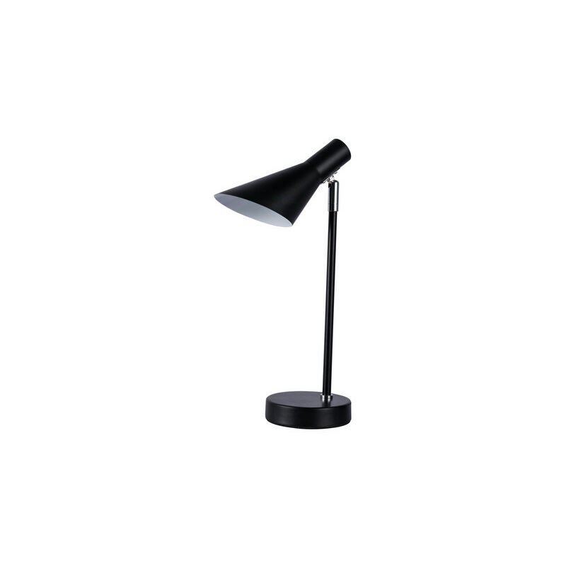 

Lámpara de mesa, negro, luz led, de metal lacado, diseño GEOMETRY Negro - Herdasa