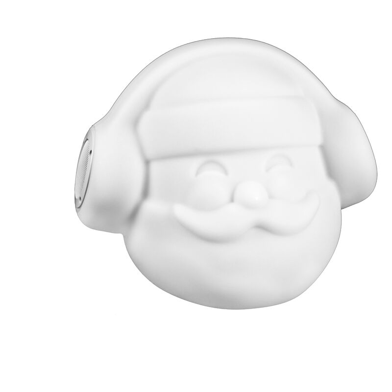 

Lámpara de navidad con Altavoces bluetooth integrados MOOVERE lámpara de Navidad portátil con forma de Papá Noel, interior/exterior, led/rgb