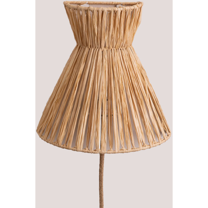 

Lámpara de Pared en Rafia Malke Natural - Sklum
