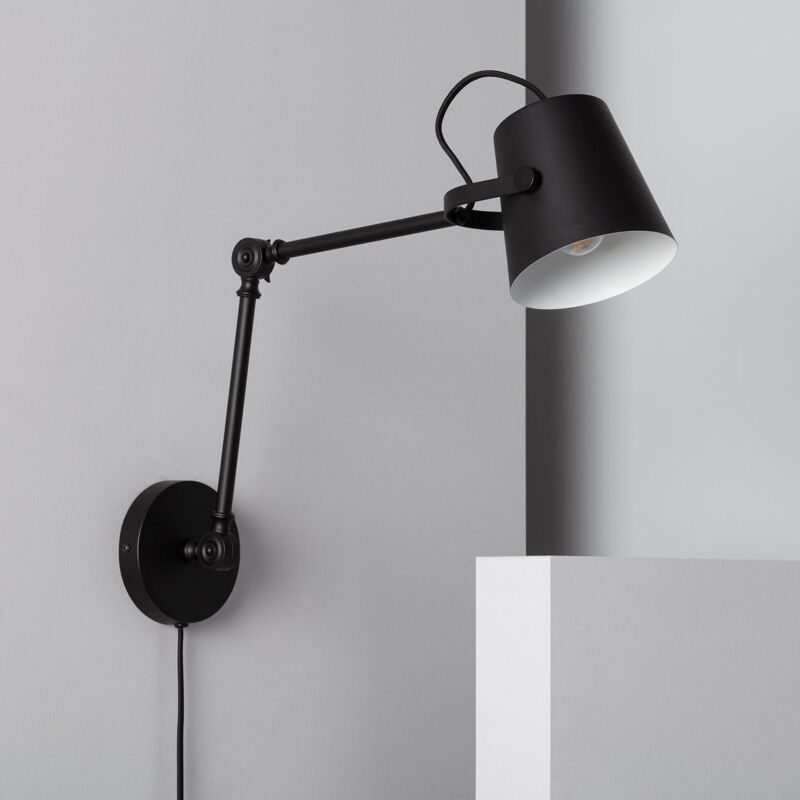 

Lámpara de Pared Kylie Negro - Negro