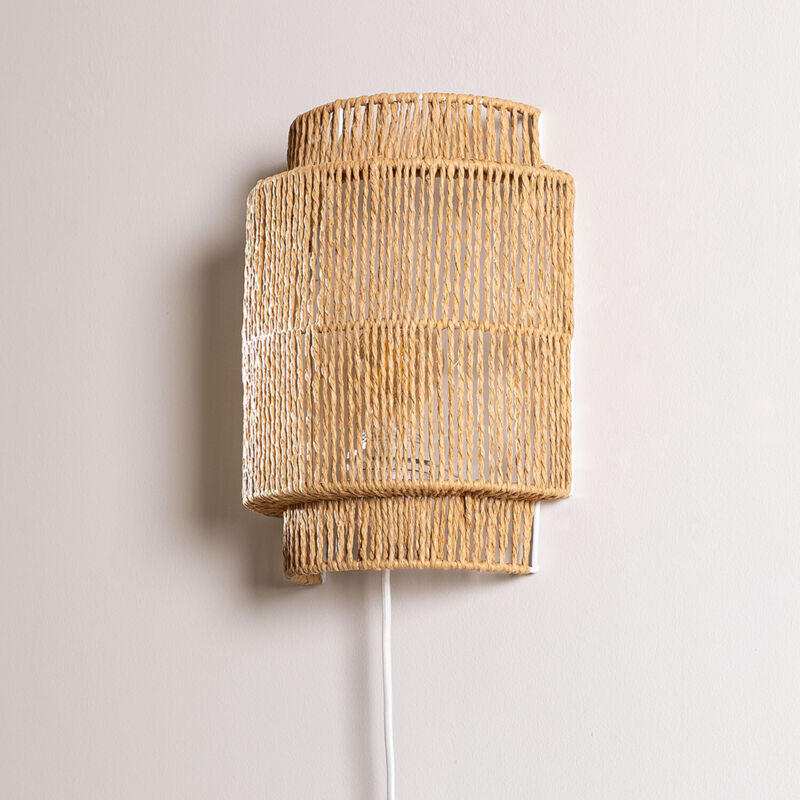 

Lámpara de Pared Nakops Natural - Sklum