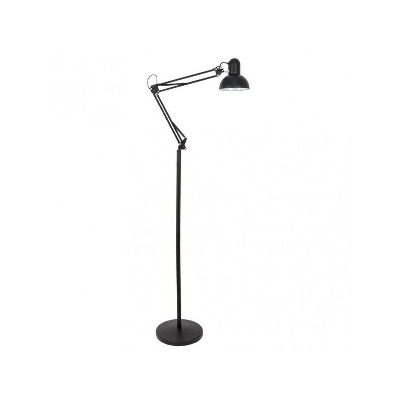 

Lámpara de Pie Articulable RUTILO 1xe27 Negro Mate 180 cm - Fabrilamp