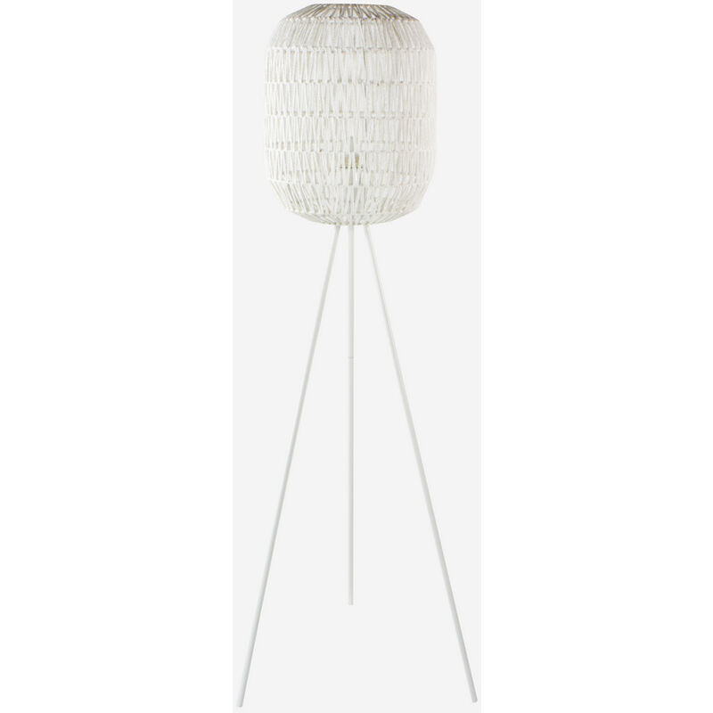 

Lámpara de pie cotton blanco
