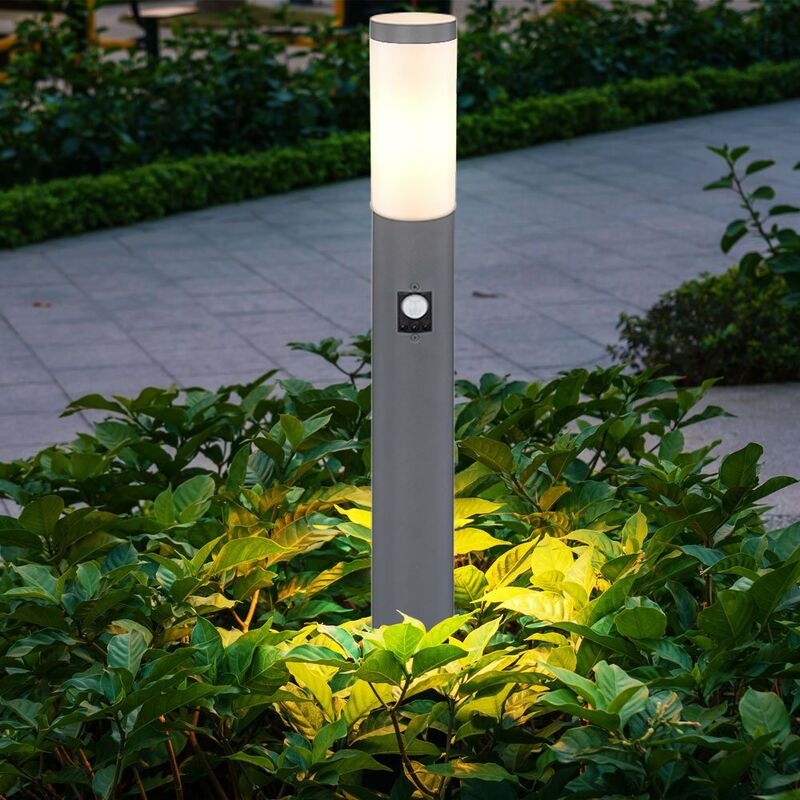 

Lámpara de pie exterior balcón iluminación de jardín lámpara de pie de acero inoxidable DETECTOR DE MOVIMIENTO
