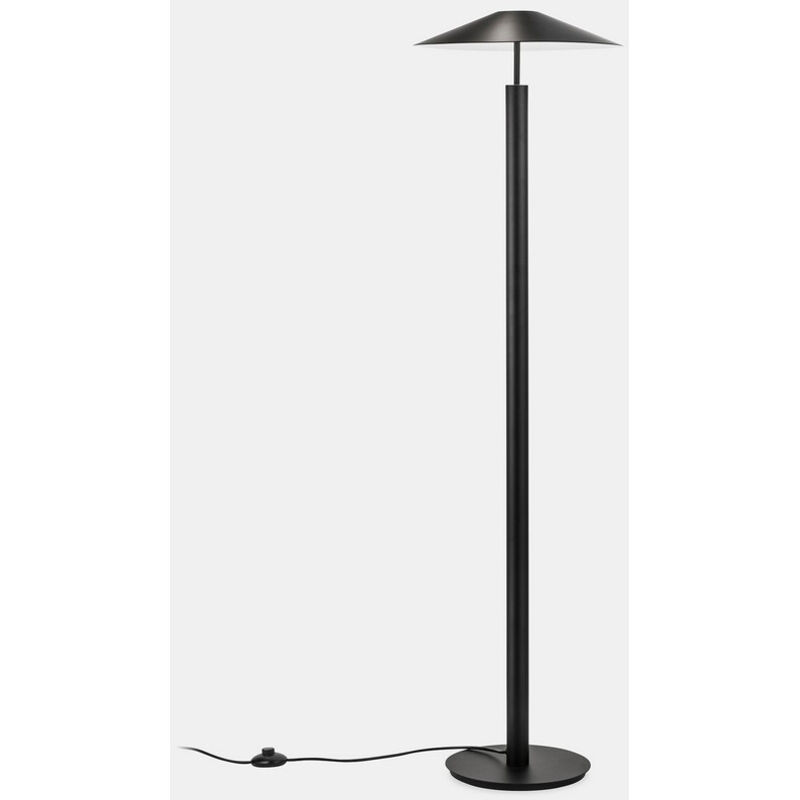 Lámpara de pie LED LEDS C4 H Negro IP20 14,9W 2700K