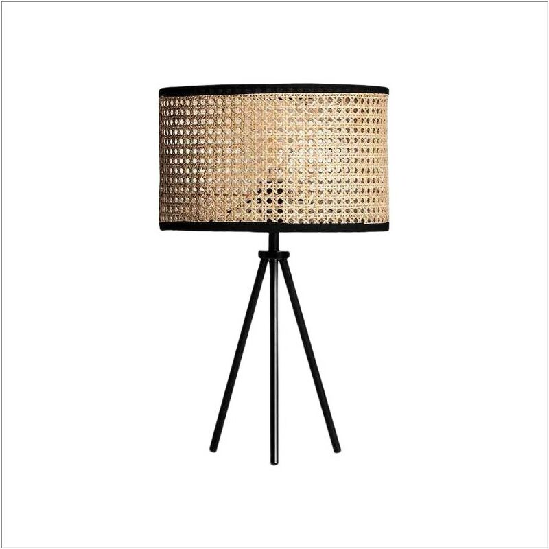 

Burkinahomedecor - Lámpara de sobremesa estilo vintage modelo REJILLA Burkina