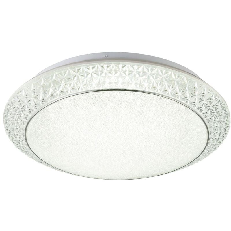 

Lámpara de techo LED de 40 W, atenuador de luz de cristal para pasillo, control CCT, CONTROL REMOTO