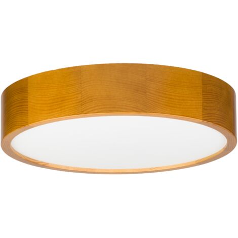 L谩mpara de techo LEJA 375 ROBLE DORADO para sal贸n cocina ba帽o ESTILO