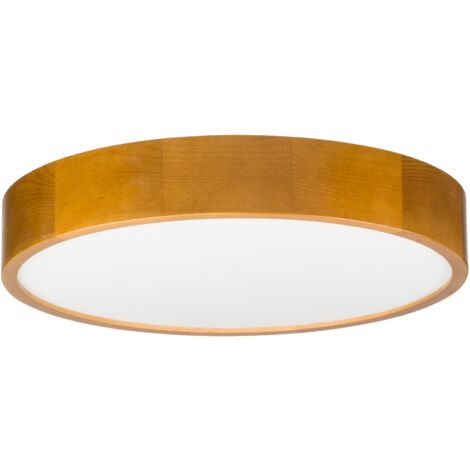 L谩mpara de techo LEJA 475 ROBLE DORADO para sal贸n, cocina, ba帽o, ESTILO