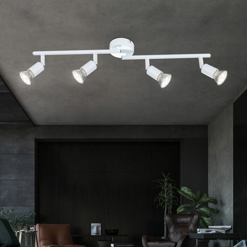 

Lámpara de techo Luminaria Metal Manchas de vidrio blanco Sala de estar móvil Comedor Dormitorio