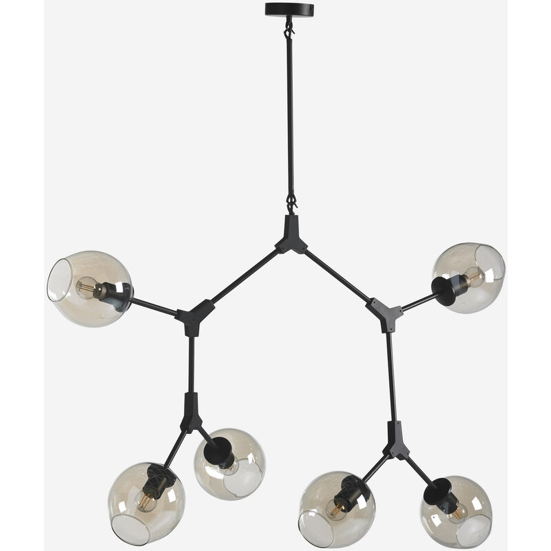 

Lámpara de techo molecule negro