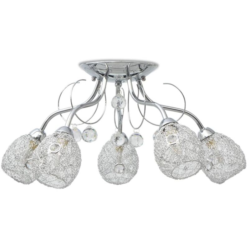 

Lámpara de techo para 5 bombillas G9 200 W - Blanco