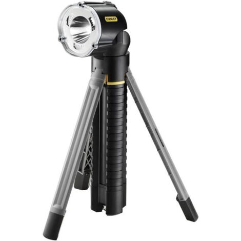 L谩mpara de trabajo LED tr铆pode Stanley 0-95-112 30 l煤menes 1-3-6 LED a pilas