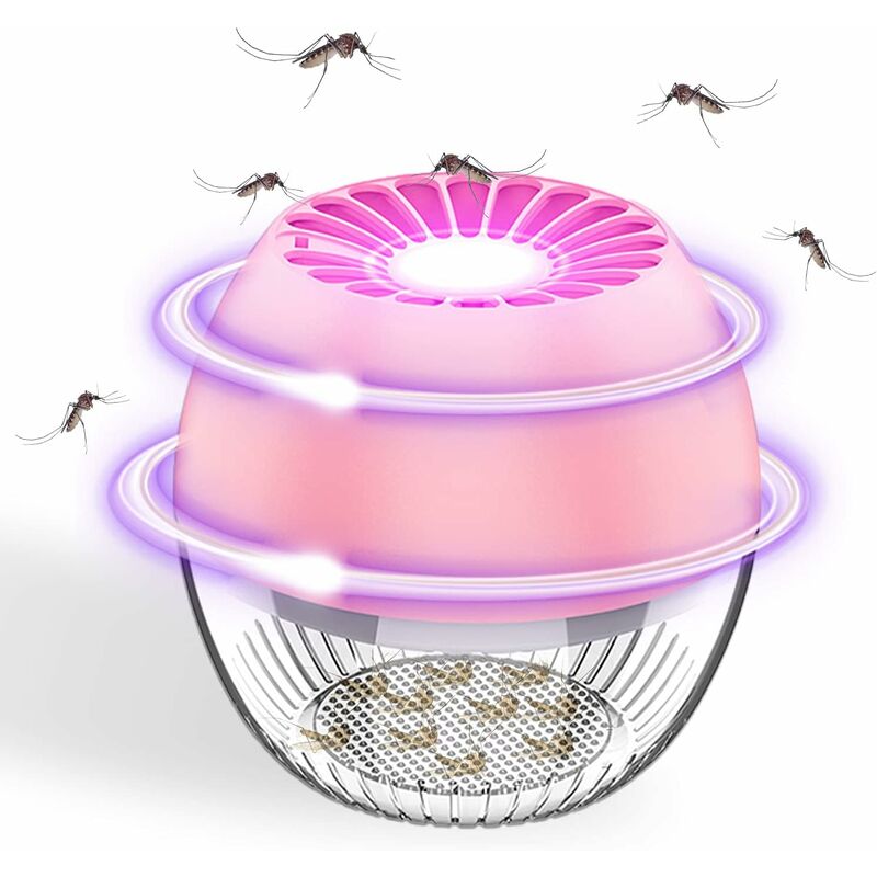 

Zqyrlar - Lámpara de trampa de mosquitos, asesino eléctrico de mosquitos, lámpara repelente de mosquitos interior pequeña, lámpara repelente de